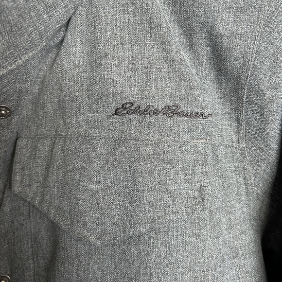 Eddie Bauer Womans Grey Jacket Large - Picture 3 of 7